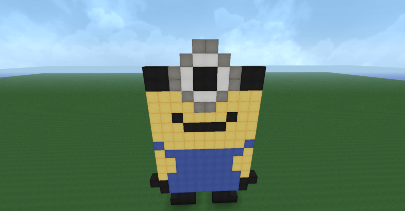 Minecraft Pixel Art: Minion [Despicable Me] – Game and Mod Reviews